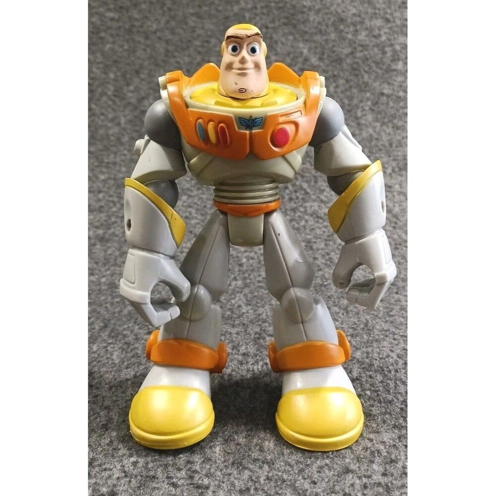 Orange Yellow Space Rescue Buzz Star Squad Action Figure Toy Story Hasbro 2006